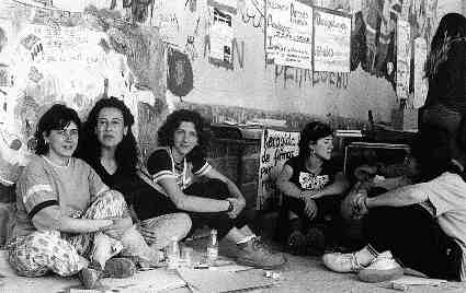 Un descanso durante la okupacion de Domingo Lumbier