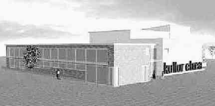 Otra vista del futuro auditorium. Lo que se ve en primer t&eacute;rmino ser&iacute;a la biblioteca.