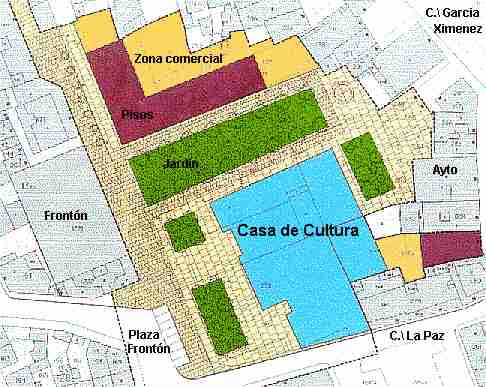 Plano del pruyecto de Domingo Lumbier