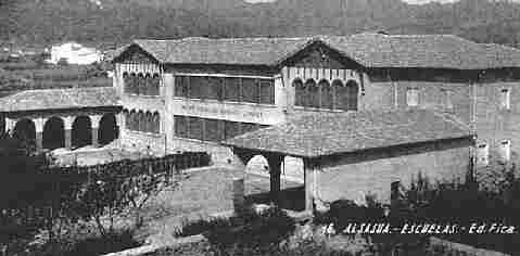 Postal de Alsasua de 1956