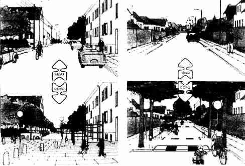 Ilustraciones del libro de Gandino y Manduetti: "La citta possibile". 