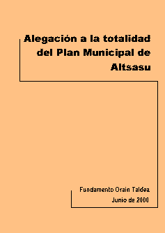 Portada de la alegaci&oacute;n