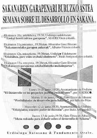 Cartel de las jornadas