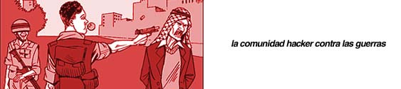 la comunidad hacker contra la guerra