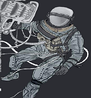 Astronauta en Marte