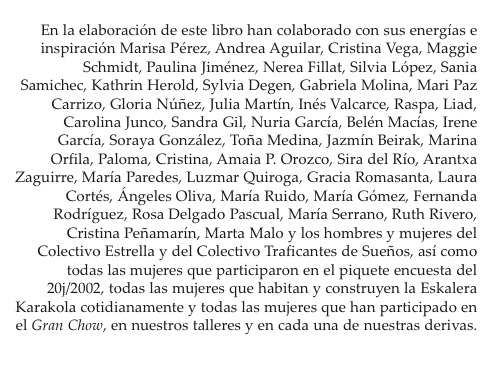 Colaboradoras Libro