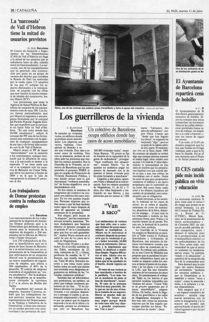 Los guerrilleros de la vivienda