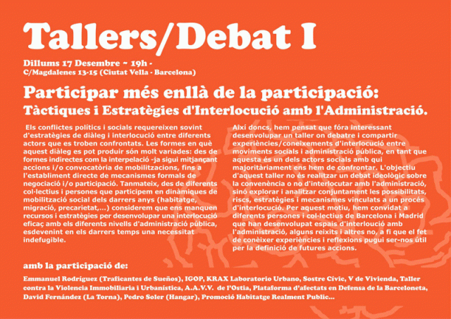 Participar més enllà de la participació