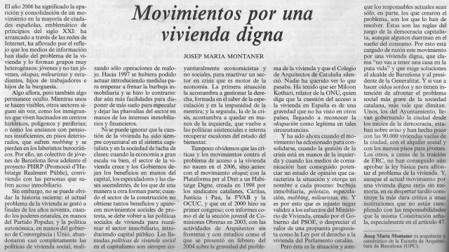 Movimientos por la vivienda