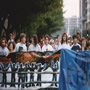 17.Manifestaci&oacute;n en apoyo a los 8 solidarios. 11/04/96