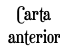 carta anterior