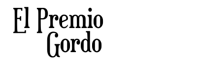 el premio gordo